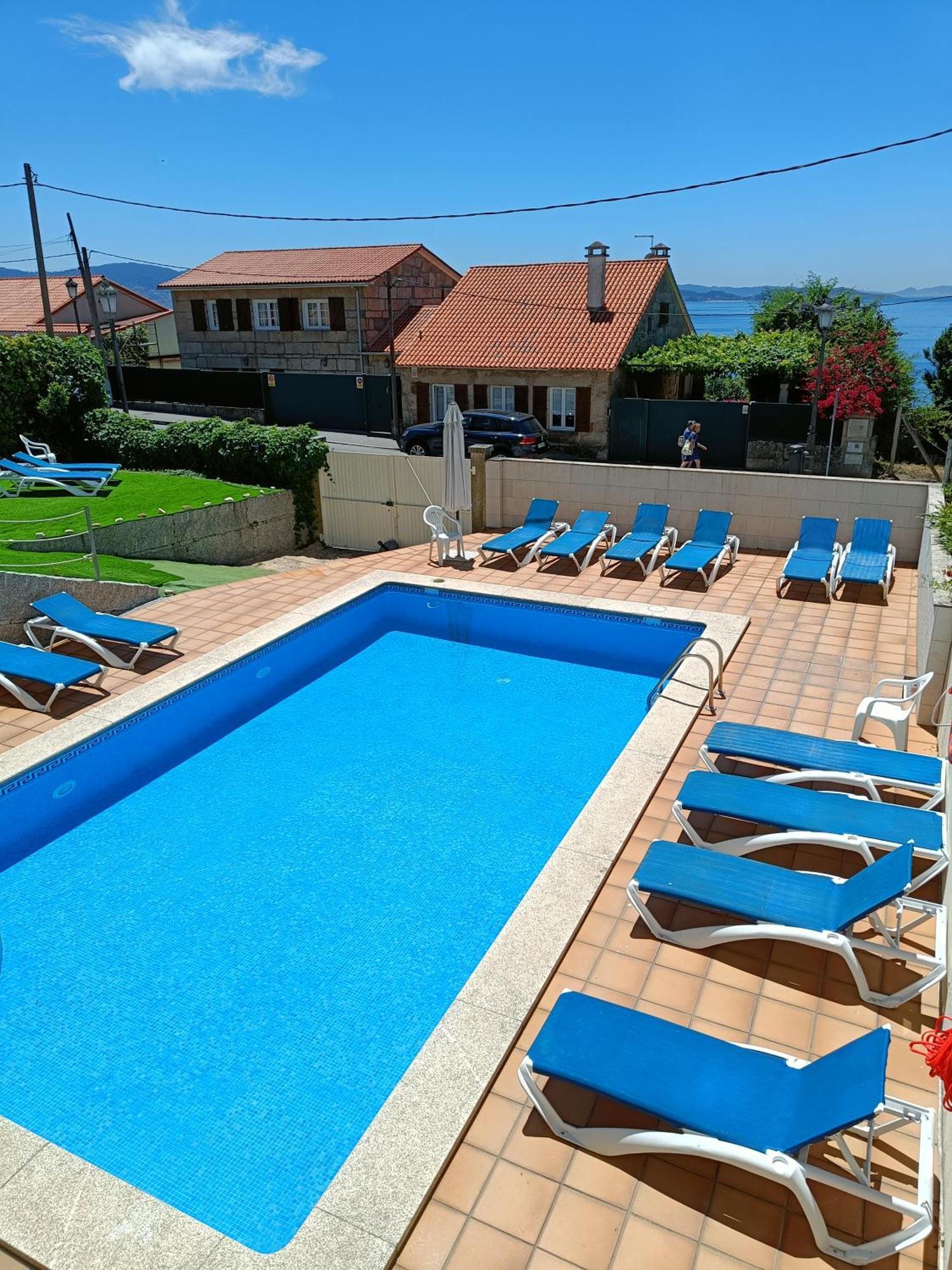 Hotel Palacios Sanxenxo Exteriör bild